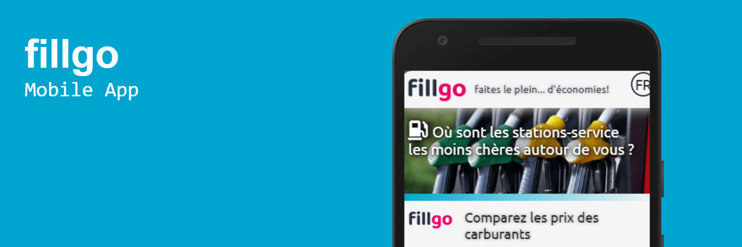 fillgo - mobile application - fuel prices - prix carburants